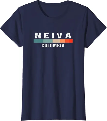 Vista 19 de Camiseta Neiva Colombia City Trip, Negro