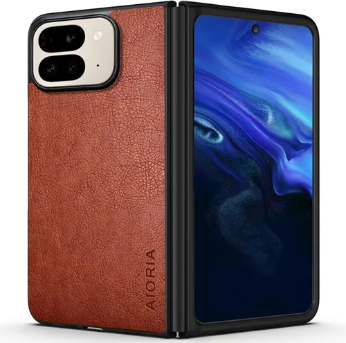 Vista 31 de AIORIA Funda para Google Pixel 7a, pantalla de 6.1 "Premium PU Leather Cover Retro Business Design Funda protectora completa para Google Pixel 7a 5G