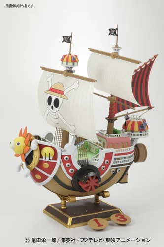 Vista 8 de Bandai Hobby Figura de acción de barco modelo Thousand Sunny