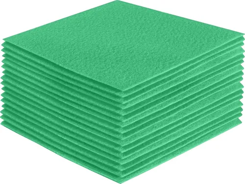 Vista 67 de FabricLA Hojas de fieltro acrílico para manualidades, cuadrados de fieltro precortados suaves de 4 x 4 pulgadas (3.9 in x 3.9 in), utiliza hojas
