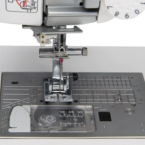 Vista 4 de Elna Elnita ef72 - Máquina de coser y acolchar con más de 10 pulgadas de espacio de costura plano de aluminio, 170 puntadas integradas, 2 alfabetos
