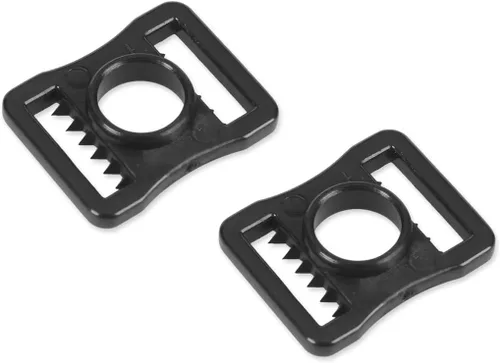 Vista 2 de Generic Hebillas a presión para casco de hockey negro, 2
