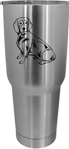 Vista 214 de Cairn Terrier - Vaso grabado con temática de perro, 30 onzas