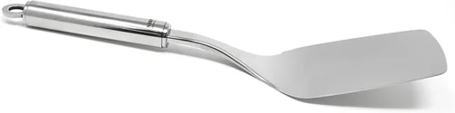 Vista 2 de Norpro, Silver Krona - Espátula sólida de acero inoxidable, 12 pulgadas