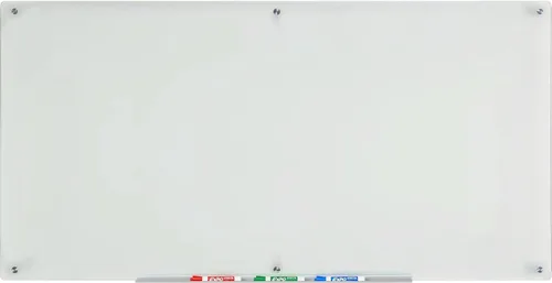 Vista 18 de Pizarra de vidrio blanco y esmerilado no magnético