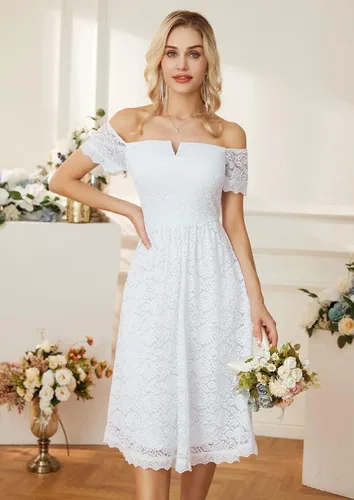 Vista 2 de GRACE KARIN Vestidos de invitada de boda para mujer, vestido de cóctel de verano 2023