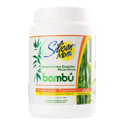 Vista 6 de Avanti Silicon Mix Bambu - Tratamiento nutritivo para el cabello, 8 onzas (paquete de 1)