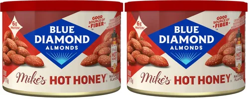 Vista 22 de Blue Diamond Almonds Nueces dulces con sabor a arándano, 6 onzas, paquete de 1