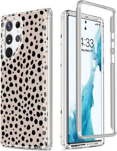 Vista 15 de Esdot Funda protectora para Samsung Galaxy S22 Ultra, de grado militar, resiste caídas de 21 pies (probado), con diseños modernos para mujeres