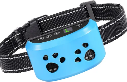 Vista 10 de Collar antiladridos para perros grandes, medianos y pequeños Dorado