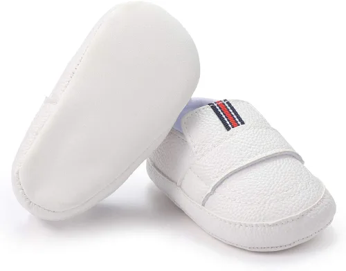Vista 3 de Zapatos de bebé para niños de alta calidad, color marrón