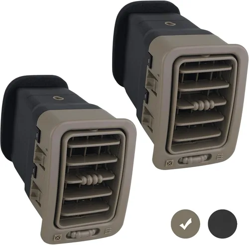 Vista 5 de APPERFiT Dash A/C Rejilla de Aire del Lado del Pasajero (Gris Oscuro) Compatible con 1999-2007 Chevrolet Chevy Avalanche Silverado Tahoe