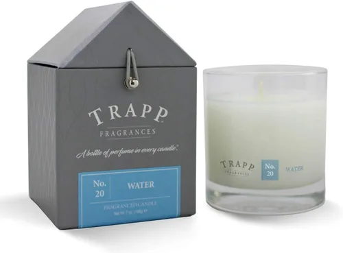 Vista 3 de Trapp Signature Home Collection No. 10 - Vela aromática vertida (aroma a hierbalimón y verbena), 7 onzas