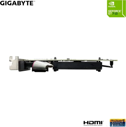 Vista 4 de Gigabyte 2 GB de RAM DDR3 SDRAM Tarjetas de gráficos de vídeo GV-N710D3-2GL REV2.0
