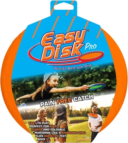 Vista 8 de Funsparks Easy Disk - Disco Volador de Captura Suave - Disco Fácil de Aprender y Jugar, Lanzamiento de Disco para Juegos en Interiores o Exteriores