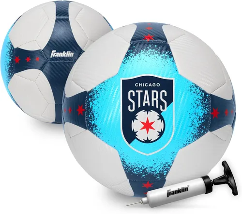 Vista 8 de Franklin Sports - Pelotas de fútbol del equipo NWSL - Pelotas de fútbol para niños + adultos - Pelotas de fútbol para niños + niñas - Pelota