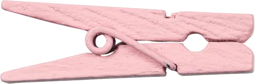 Vista 32 de JAM Papel® Mini Madera Ropa Pin Clips – 1 1/8" & 7/8 – 50 por caja, Blanco