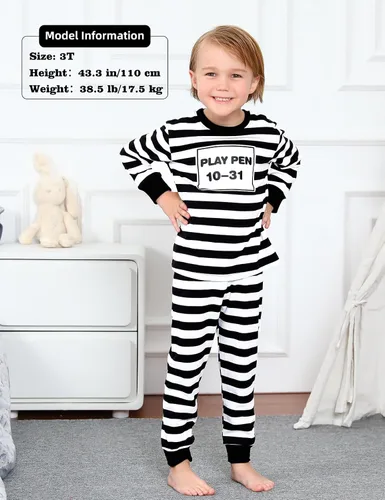 Vista 2 de Pijama pirata de A&J Design para niños pequeños