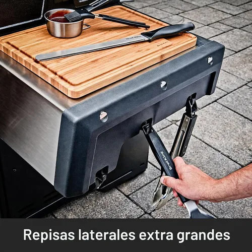 Vista 16 de Broil King REGAL Series parrilla para asar, Gas natural - S420 PRO, Acero inoxidable