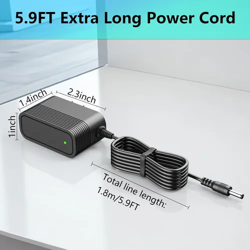 Vista 4 de Cargador de 36 V para aspiradora inalámbrica INSE compatible con INSE S6 S6P Pro S600 S6T S610 S650 S670, adaptador de corriente de aspiradora, 5.9