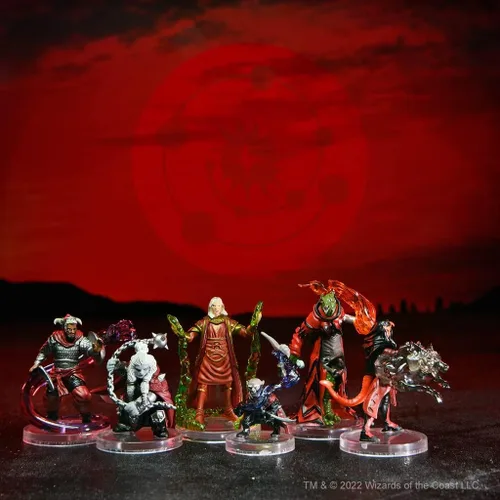 Vista 2 de Dungeons & Dragons Onslaught: Paquete de Facción de Magos Rojos