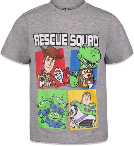 Vista 3 de Disney Pixar Toy Story Rex Slinky Dog Buzz Lightyear 4 Pack T-Shirts Infant to Big Kid