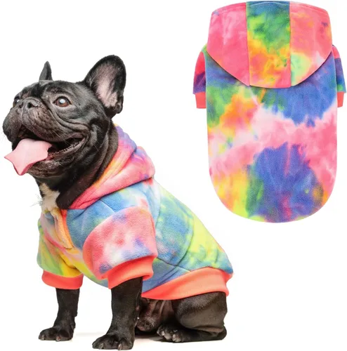 Vista 10 de BEAUTYZOO Sudaderas con capucha para perros, para perros pequeños, medianos y grandes, niñas y niños - Calidad premium, ultra suave, ajuste cómodo