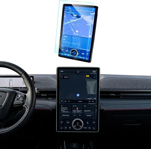 Vista 12 de Protector de Pantalla de Coche para 2015 2016 2017 2018 2019 Cadillac CTS Accesorios Navegación Pantalla Táctil Protector de Película de Vidrio