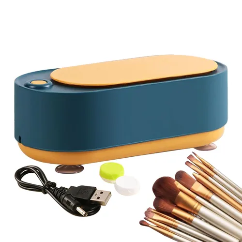Vista 8 de Jewelry Cleaner, Portable Ultrasonic Jewelry Cleaning Machine, 360 Degree Household High Frequency Jewelry Vibration Cleaner, Rechargeable Steel