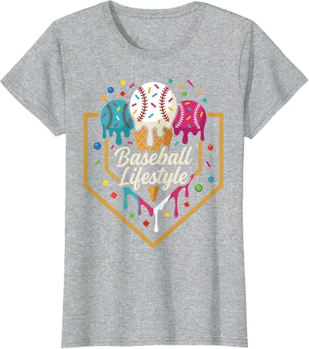 Vista 26 de Baseball Life Style Camiseta