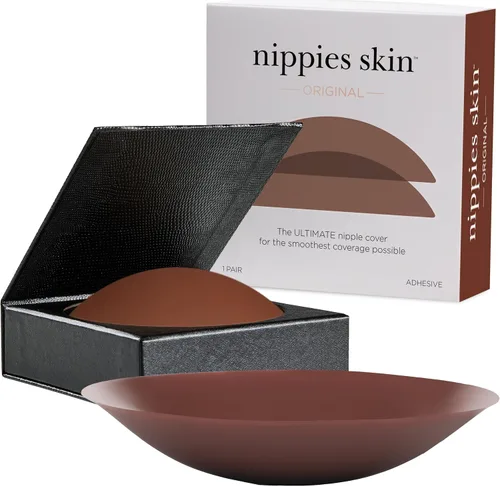 Vista 10 de Nippies - Cubiertas reutilizables para pezones, empanadas seguras para la Círculos Caramelo