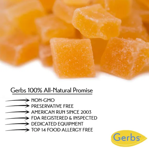 Vista 8 de Frutas secas GERBS, Top 14 libres de alergia alimentaria, sin sulfuro, sin conservantes, sin OMG, vegano Unsulfured, No Artificial Additives
