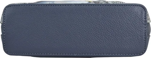 Vista 7 de Anna by Anuschka Bolso cruzado pequeño con cremallera para mujer pintada a mano