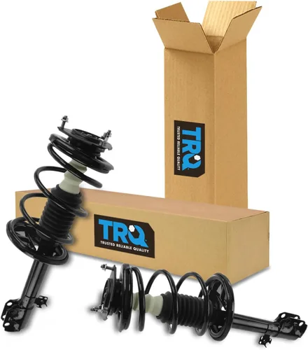 Vista 263 de TRQ - Conjunto de puntal delantero y resorte helicoidal (lados del conductor y del pasajero), para auto