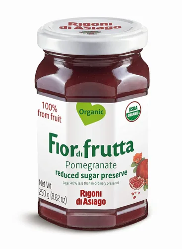 Vista 28 de Rigoni di Asiago Fiordifrutta Organic Fruit Spread, melocotón, 6