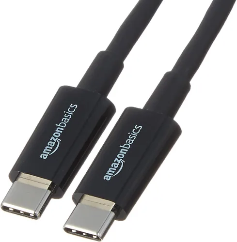 Vista 14 de Amazon Basics - Cable de carga rápida USB-C a USB-C 2.0, velocidad de 480Mbps, certificado USB-IF, para Apple iPhone 16/15, iPad, Samsung Galaxy