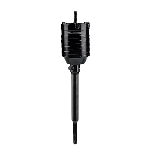 Vista 23 de Mollom Sierra perforadora para hormigón SDS Plus de 8.661 in, cortador de agujeros de alta resistencia con broca de posición central de 4.331 in