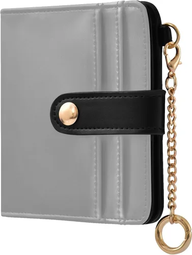 Vista 18 de ODAWA RFID Wallet Slim Crimson Foldable Wallet with 7 Card Slots