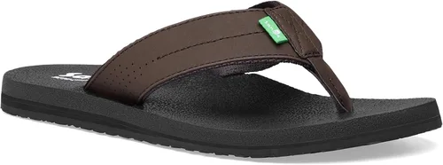 Vista 2 de Sanuk Posavasos acogedor para hombre Sandalias para hombre Sandalias para hombre Sandalias de playa Apoyo y ligero Plantilla de espuma