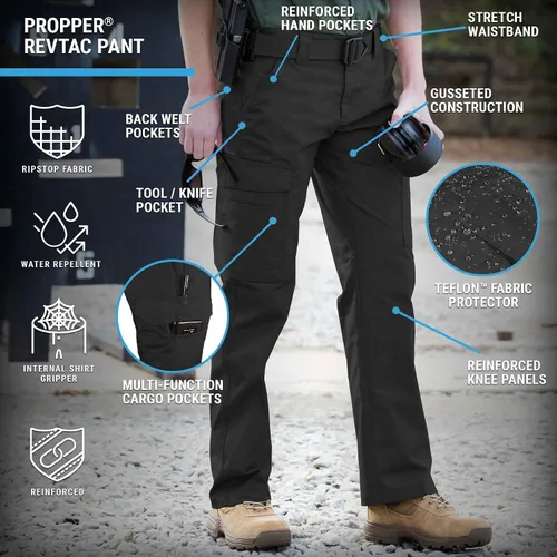 Vista 4 de Propper Pantalón táctico Revtac para mujer