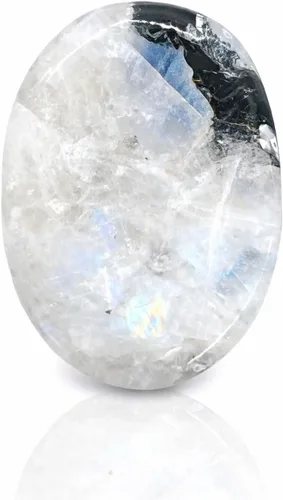 Vista 60 de GEMSCITE Piedras antiestrés del pulgar metafísicas con gemas preciosas para sanación con cristales Reiki, para hombres y mujeres, regalo Feng Shui