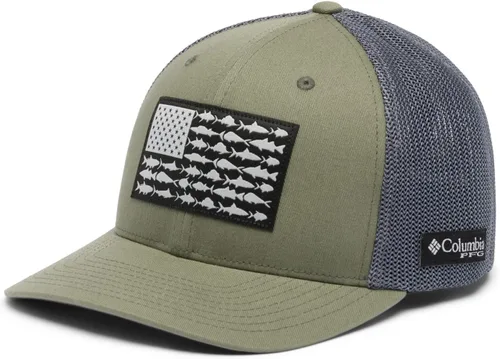 Vista 204 de Columbia Gorra de Béisbol de Malla con Logotipo PFG Unisex para Adultos