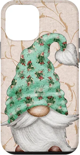 Vista 16 de Floral Shabby Chic Design with Cute Gnomie for Summer Gnome Case for iPhone 17