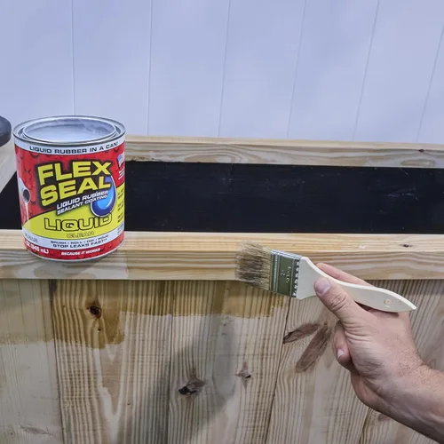 Vista 5 de Líquido de sellado Flex Seal grande, 16 oz, negro, LFSCLRR16