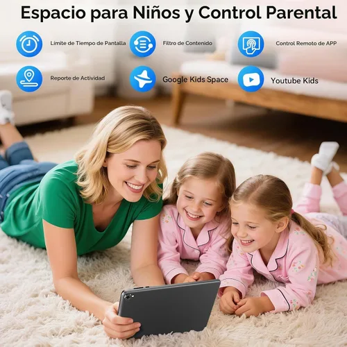 Vista 8 de Topsand Tablet Android 15 de 8 pulgadas con ranura para tarjeta SIM Tablet Teléfono Celular Desbloqueado con 4G LTE Octa Core 12GB RAM 64GB ROM 2TB