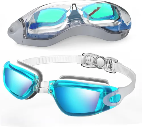 Vista 30 de Aegend Swim Goggles, Swimming Goggles No Leaking Full Protect Adult Youth