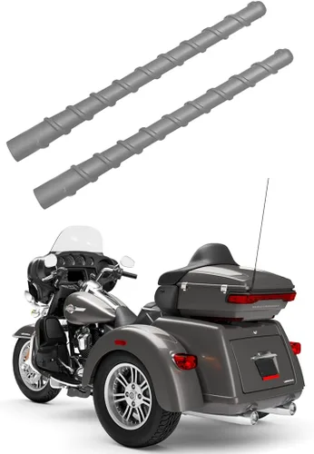 Vista 6 de Antena corta para Harley Davidson Touring Street Glide Electra Glide Road Glide Tri Glide Ultra Limited/Classic, 1998-2026 Diseñada