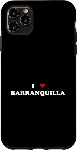 Vista 11 de iPhone 15 I Heart Ciudad de Colombia - Carcasa I Love Barranquilla