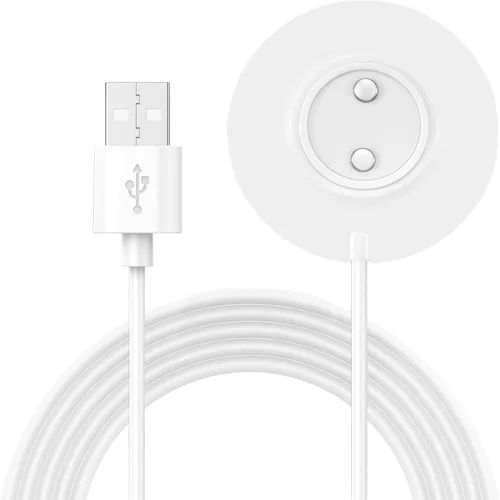 Vista 8 de Cable de carga magnético USB CC de 2,7 pies de repuesto para juguetes recargables, masajeadores, cepillo de dientes eléctrico (5 mm)