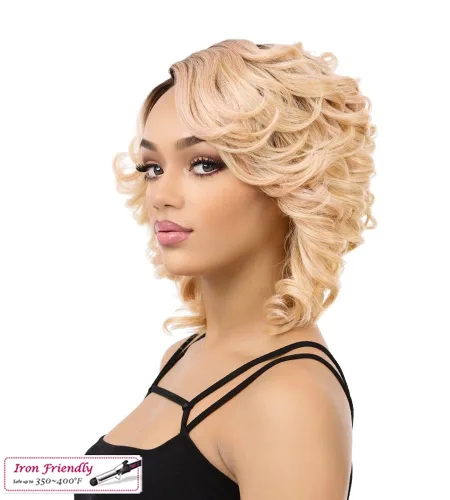 Vista 3 de it's a wig! Pelo Sintético Full Cap - MAGIC (1 Jet Black)